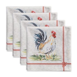 Maison d' Hermine Campagne 100% algodón Juego de 4 servilletas, 20 – Pulgada por 20 – Pulgada.