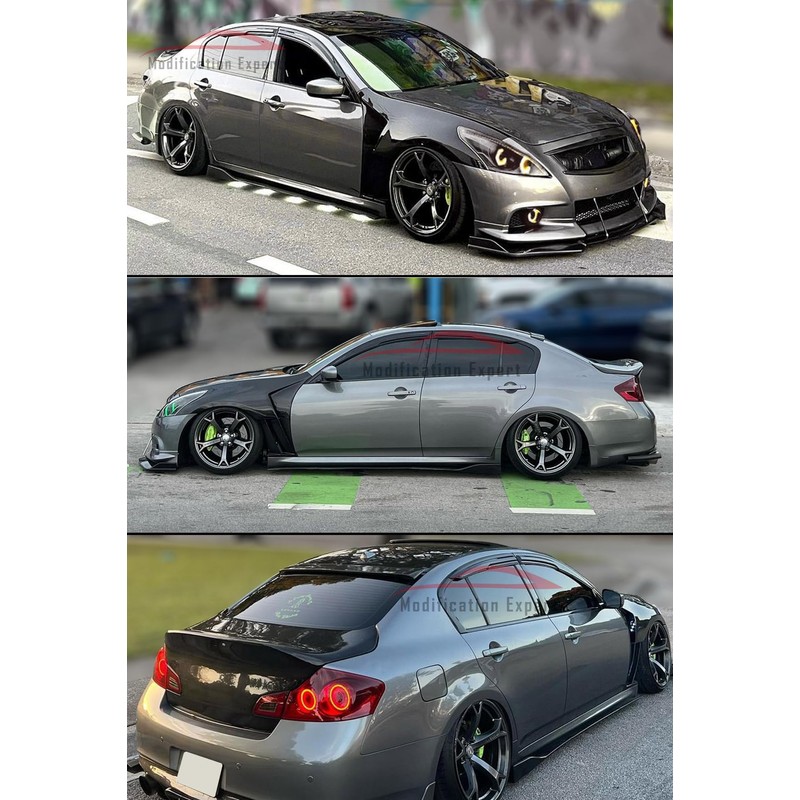 Fits for 2007-2015 Infiniti G25 G35 G37 Sedan JDM Mugen
