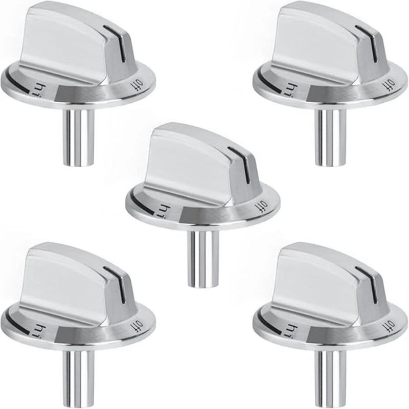 For Frigidaire 5PCS Fit for Gas Range Knobs Stove Parts