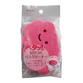aisen BX801 Stick-on Bath Cleaner, Pink