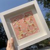 3D Square Frame, 20 x 20 cm, Wooden Shadow Box,