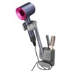 Hands Free Hair Dryer Holder Wall Mount, Adjustable Bathroom Blower
