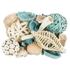 Potpourri Maritime 500 g Natural Turquoise Various Decorative Elements
