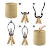 bociloy 2 Sets 8 Inch Lamp Shade Harp Holder Kit,
