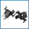 A ABSOPRO H1 Headlight Bulb Socket Holder Adapter for Honda