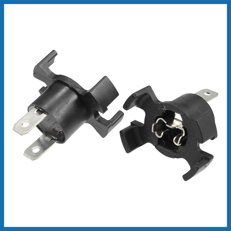 A ABSOPRO H1 Headlight Bulb Socket Holder Adapter for Honda