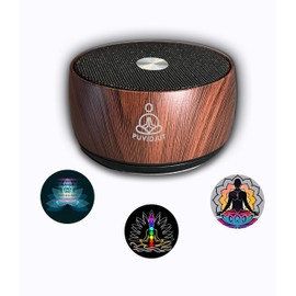 PUVIDJUT Sound Frequency Machine,Meditation Generator Instrument,Tone Device Tools - Solfeggio Frequencies Bath for Yoga, Mindfulness, Vibration System of Chakra Balancing, 5 Tones, 3 Timers