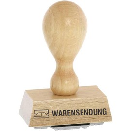 Kaufhaus2010 Office Stamp / Warehouse Text - Warehouse Text Stamp - Warehouse Text Stamp for Labelling Invoices and Other Documents 4 cm Long