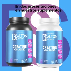 Creatina  Colgeno Dalton 1kg 100 Serv Sabor Varios Sabores Moras - Producto Original de Alta Calidad, Entrega Rápida y Segura, Garantía Incluida      
