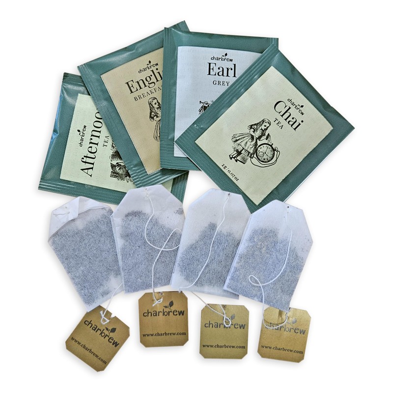 Charbrew Tea Book Gift – 64 Individually Wrapped Teabags |