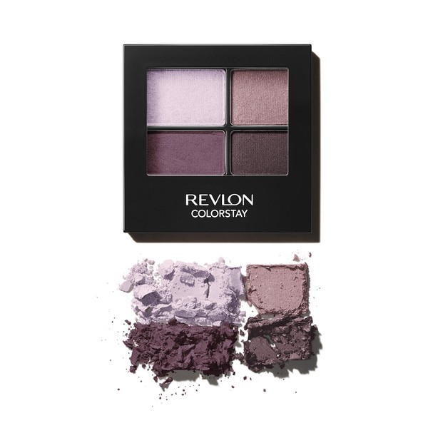 Revlon Eyeshadow Palette, ColorStay 16 Hour Eye Makeup, Velvety Pigmented Blendable Matte & Shimmer Finishes, 510 Precocious, 0.16 Oz,Cream,Powder