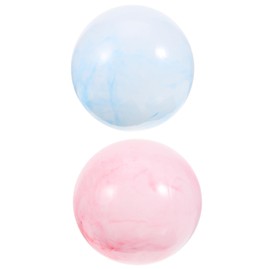 Sosoport Pilates Ball 2 Pieces Exercise Ball for Yoga Professional Core Ball Multi-use Workout Accessory Small and Portable for Home or Gym