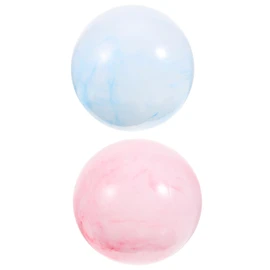 Sosoport Pilates Ball 2 Pieces Exercise Ball for Yoga Professional Core Ball Multi-use Workout Accessory Small and Portable for Home or Gym