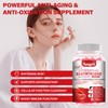 Aouewnk 2 Packs 2500MG Liposomal Glutathione Gummies Supplement