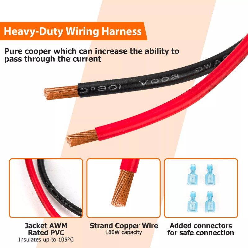 21ST For 2001-2007 Highlander , SPOT LIGHTS Push Switch Button