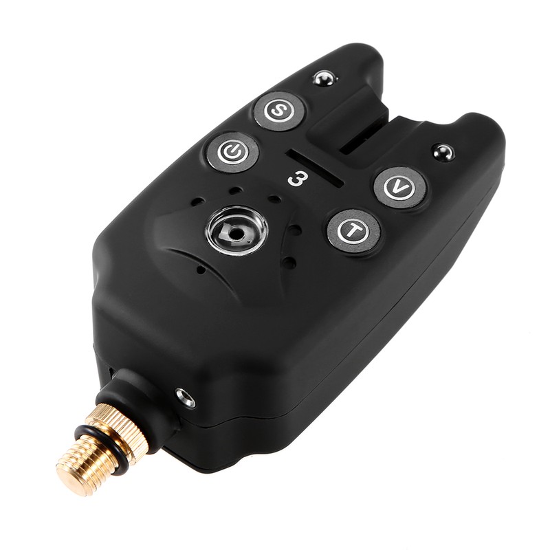 Fishing Bite Alarm with LED Indicator Wireless Fishing Alarm Receiver
