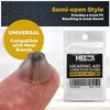 MEDca Standard Receiver Tulip Domes Compatible with GN Resound Sure