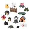 Totority 15 Sets Realistic Animal Figurines Creative Animal Models for