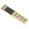 Flash Drive USB 2.0 16‑128GB Portable Metal Waterproof Memory Stick