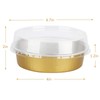 Beasea Disposable Pie Tins 4 Inch, 50 Pack Mini Tart