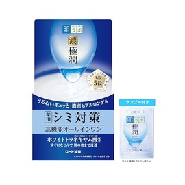 Hadalabo Gokujun Perfect Whitening Gel, 3.5 oz (100 g), 1P + Bonus