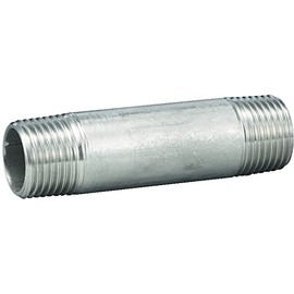 Flowbal Screw Fitting SUS316 Double Length Nipple VLN-316-02100 1/4x100