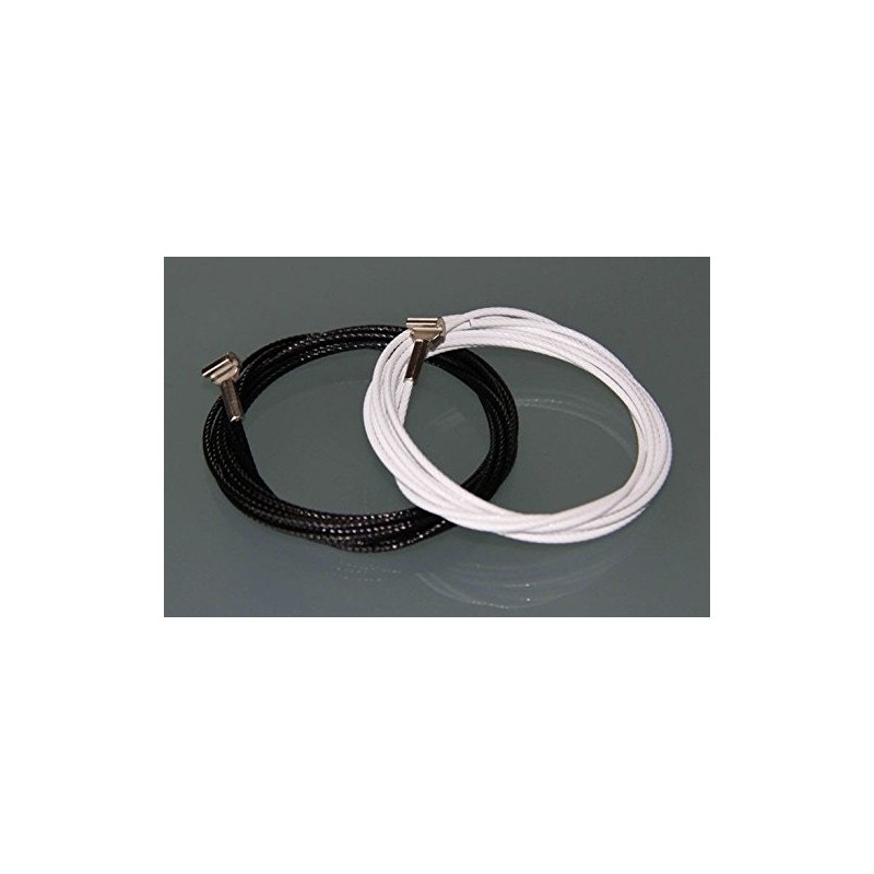 STAS Steel Cable with Cobra (4, Black 78" (200 cm))