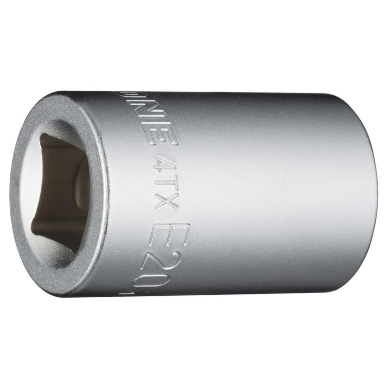 TONE 4TX-E20 E-Type Torx Socket, 0.5 inch (12.7 mm) Drive