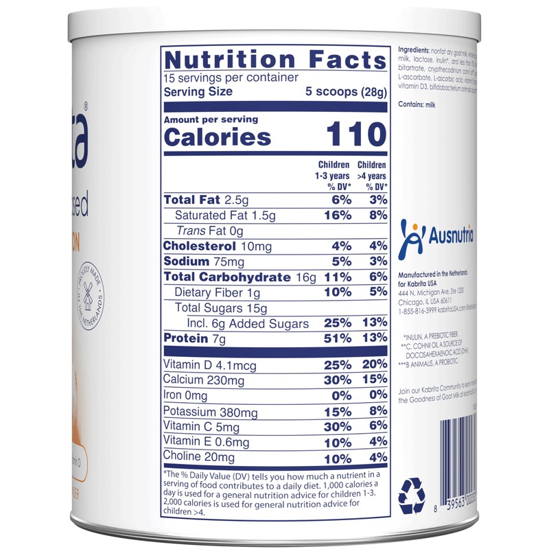 Kabrita Junior Goat Milk Powder for Kids - Easy to