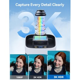 FOSCAM 3K 5MP Outdoor Security IP POE Camera, V5EP Home Security Surveillance Camera with AI Detect Human/Vehicle,66ft Color Night Vision,2-Way Audio,Motion Alert,Spotlight & Siren Alarm,120° FoV,IP66