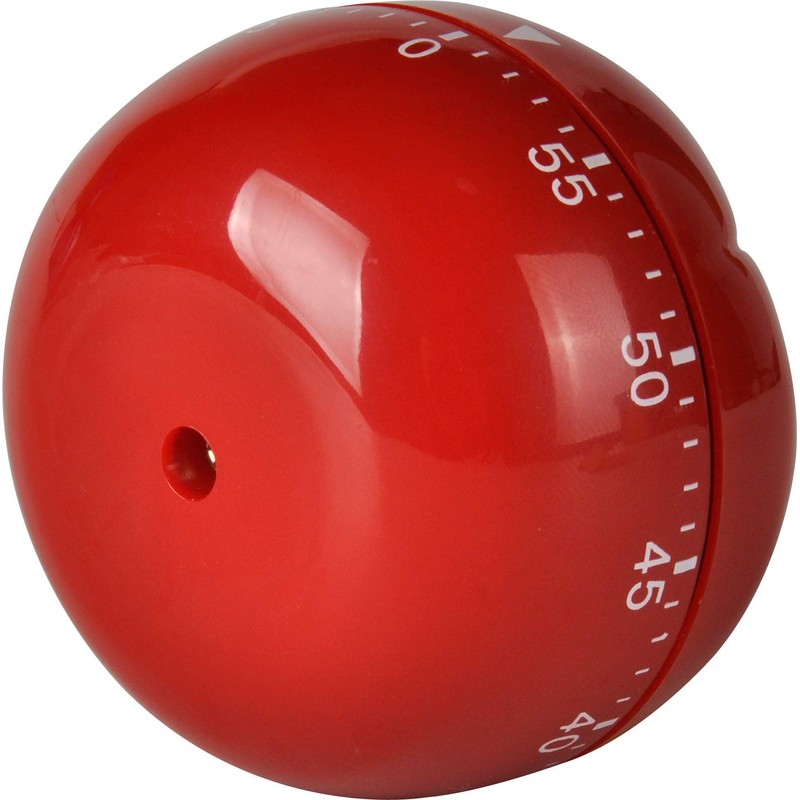 Nine-Rong Kitchen Cooking Timer Tomato Cartoon Mechanical Countdown Hour Meter