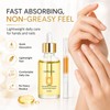 2pcs Cuticle Oil For Nails, 15ml Orange Nail Cuticle Oil