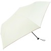 Because B-095934 Folding Umbrella, PU Super Light/Ribbon, Mini, White
