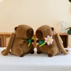 champracer Capybara Plush Toy Backpack Capybara Backpack Capybara Cuddly Toy