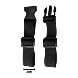 VEKEK Adjustable Chest Strap for Backpack and Rucksacks,Adjustable Chest Strap Backpack Straps Sternum Strap Chest Harness Chest Belt with Buckle for Kids Hiking(black)