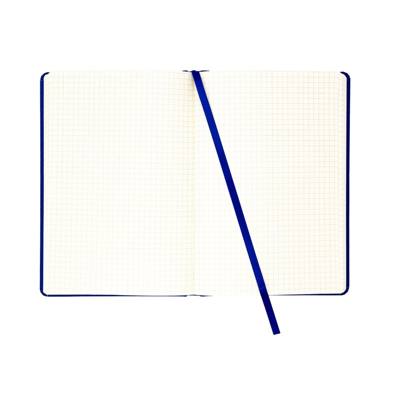 TSI Notebook A5 Squared Colour Dark Blue 192 Pages with
