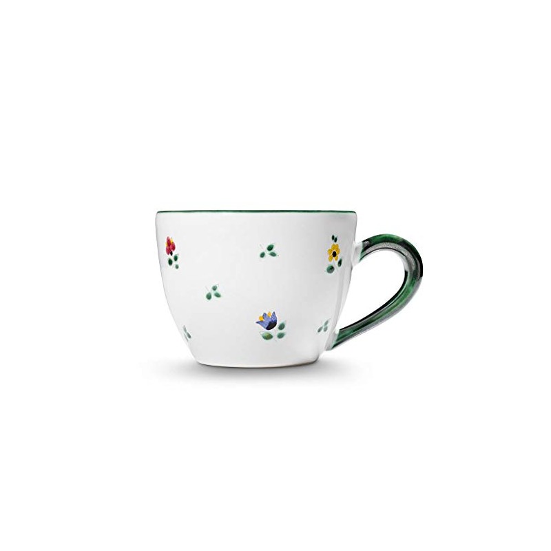 GMUNDNER KERAMIK Tea Cup Maxima Capacity: 0.4 Litres Scattered Flower