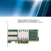 Server Adapter 10Gbps 2 SFP Ports PCI Express X8 Plug