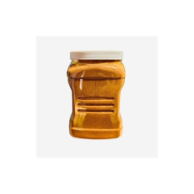 ARIAZU Curcuma en polvo 1kg frasco hermetico reusable 1 kilo
