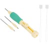 Embroidery Pen Punch Needles,Adjustable Needle Length Embroidery Needle Punch with