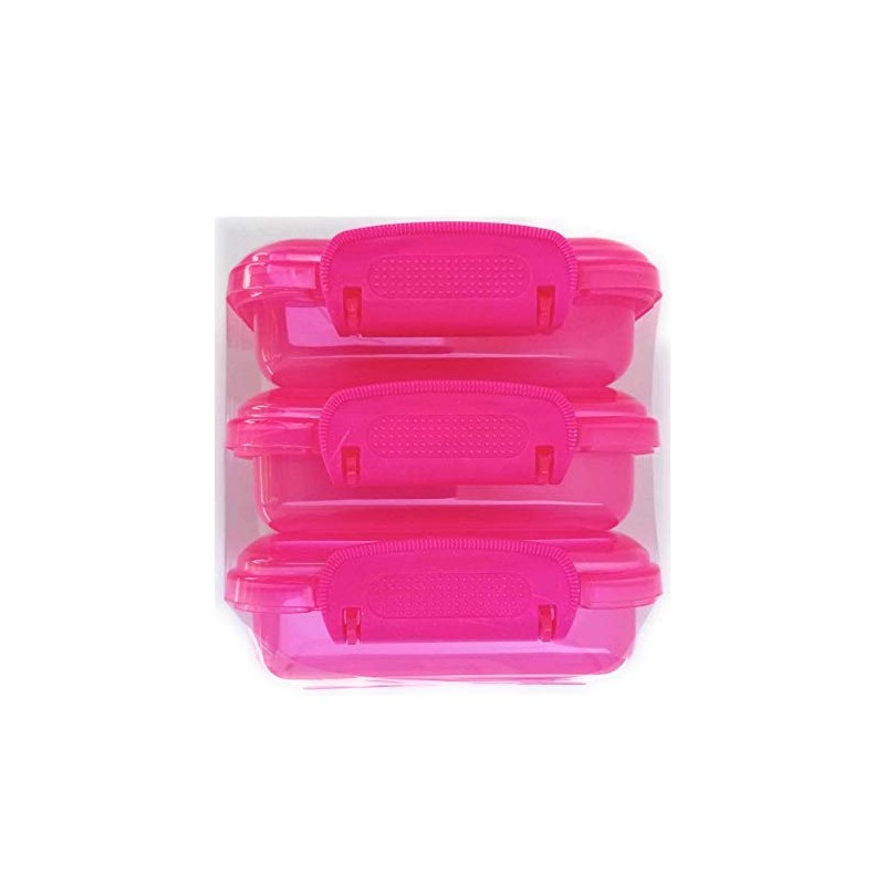 NADOBA Mini Lock-Top Snack Containers set of 6 colors may