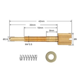 NIBBI Carburetor Idle Screw,Carb Rebuild Kit,Idle Speed Accessories Replacement for PWK