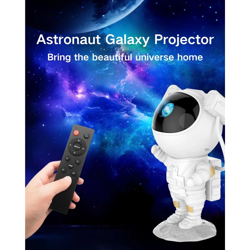 Galaxy Projector Astronaut Night Light, Star Projector Galaxy Light LED