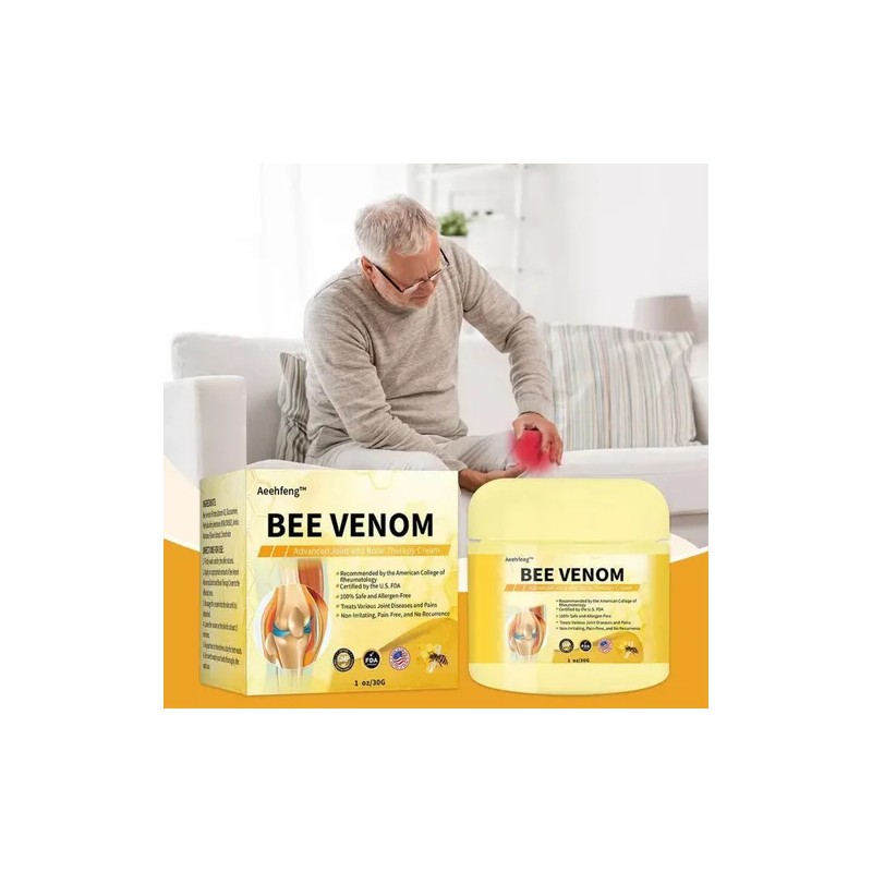 Crema Para El Tratamiento De Articulaciones Con Abeja