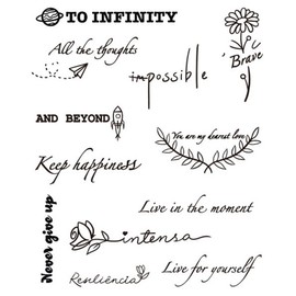 MIRWAY henna lettering mini tattoo sticker, 1 piece, MWG / MIRWAY 헤나 레터링 미니 타투스티커, 1개, MWG