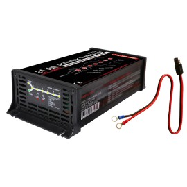 VMAX TANKS BC2410AL/RT 24V 10A 7Stage AGM GEL SLA SOLAR BATTERY SMART Charger Maintainer