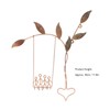 Wall Swing Sculpture Metal Romantic Stress Relief Handcrafted Wall Art
