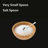 4 PCS Tiny Stainless Steel Spoons for Spices Jars, Mini