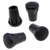 XSAJU Trekking Pole Caps Replacement Rubber Caps Set of 4