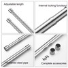 Wardrobe Rail, 31-52cm Wardrobe Hanging Rail, Wardrobe Rails and Fittings